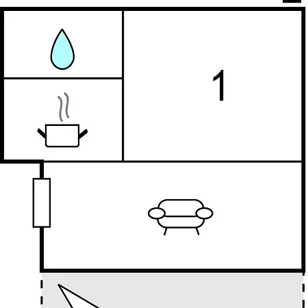 דירה One-bedroom In אראך